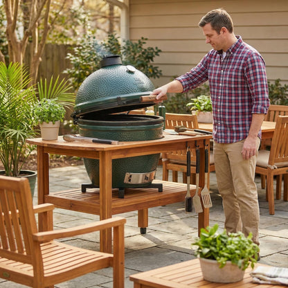 Table Nest for Kamado Grill