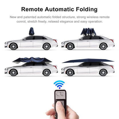 Fully Automatic Car Umbrella for Roof with Remote, Universal Fit