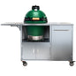 Stainless Steel Table Cart for Large Big Green Egg Accessories